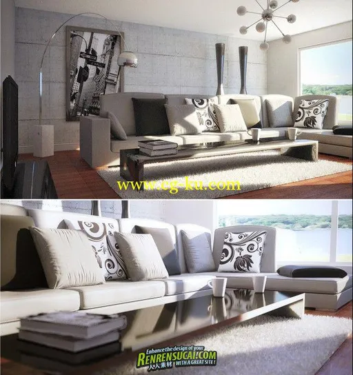 《C4D与VRAY制作室外效果图教程》ENVY C4D VRay Exteriors From the Ground Up的图片2