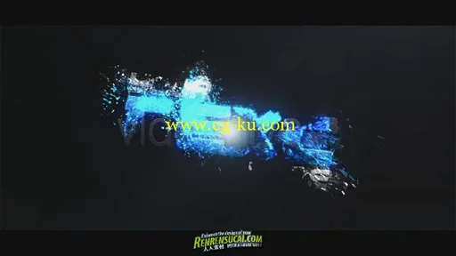 《粒子变化标识 AE包装模板》Videohive Particle Burst Logo Reveal 1523651 After Effects Projec的图片2