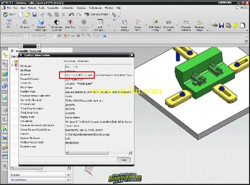 《 CAD/CAE/CAM集成化软件》Siemens PLM NX 7.5.5.4 MP01 32bit & 64bit Upgrade的图片2