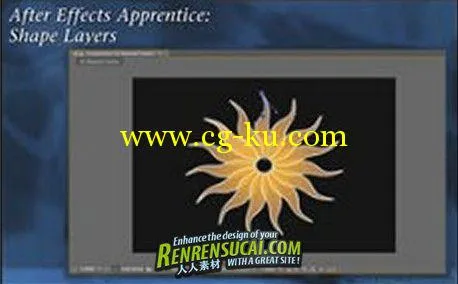 《AE学徒-形状图层视频教程》Lynda.com After Effects Apprentice 14 Shape Layers的图片2