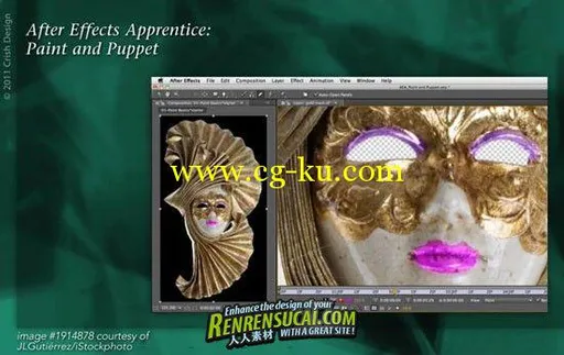 《AE学徒-绘画工具综合教程》Lynda.com After Effects Apprentice 13 Paint and Puppet的图片1