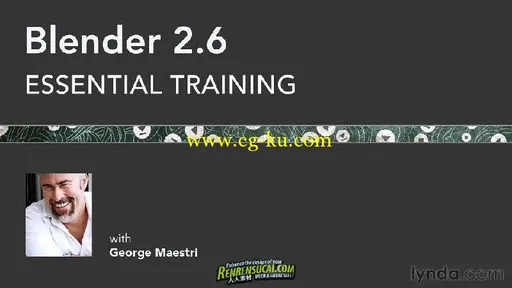 《Blender 2.6建模动画渲染基础教程》Lynda.com Blender 2.6 Essential Training的图片1