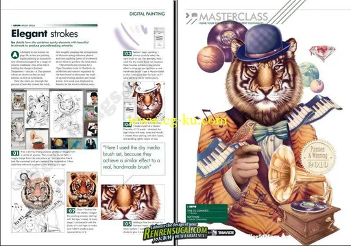 《数字艺术杂志终极教程合辑Vol.2》Digital Arts Magazine The ultimate tutorial collection Vol.2的图片2