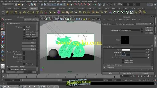 《Maya中Mental ray材质研究教程》Digital-Tutors Creative Development: Exploring mental ray的图片8
