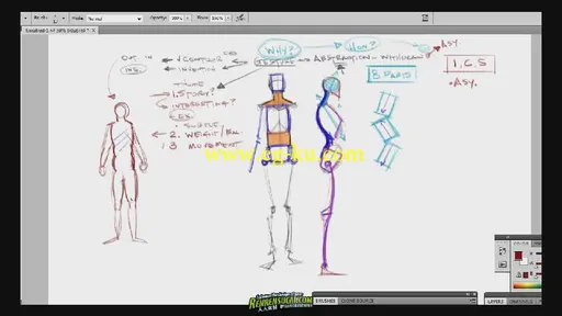 《人体绘画基础大师班教程》CGMA Master Class Analytical Figure Drawing 1的图片11