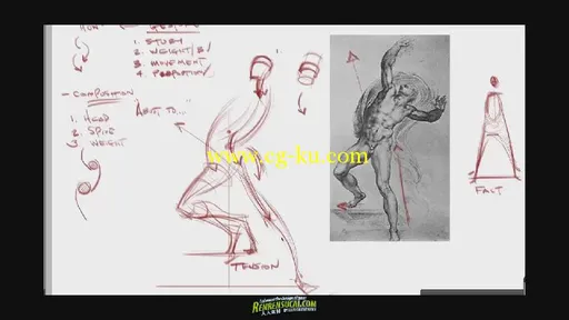 《人体绘画基础大师班教程》CGMA Master Class Analytical Figure Drawing 1的图片12