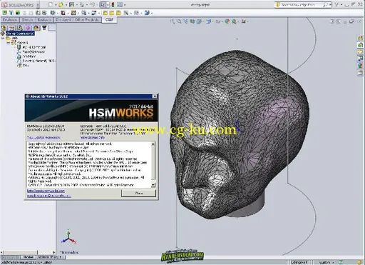 《计算机辅助制造解决方案HSMWorks 2012破解版》HSMWorks 2012 R3.29288 for SolidWorks 2007-2012的图片1