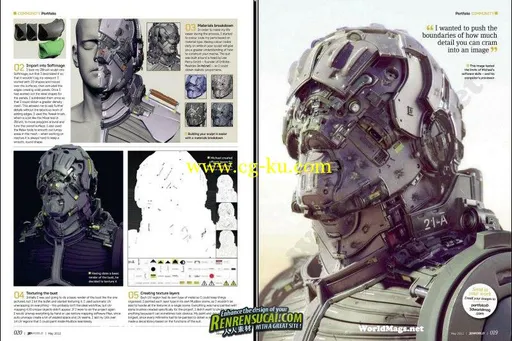 《3D世界艺术杂志 2012年5月刊》3D World May 2012的图片1