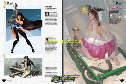 《科幻数字艺术杂志DVD版第80期》ImagineFX issue 80 with DVD Essentials的图片2