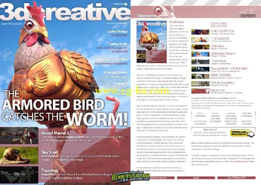 《3D创意CG杂志2012年3月刊》3DCreative Issue 79 March 2012的图片2