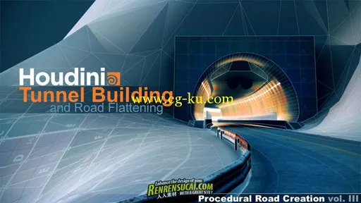 《Houdini流程化道路制作教程3》cmiVFX Houdini Procedural Road Creation 3的图片2