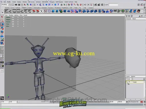 《Maya游戏角色人物低模教程》Simply Maya Low Poly Modeling for Games的图片3