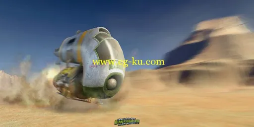 《Maya极速沙漠飞行器建模教程》Simply Maya The Complete Sand Speeder Project的图片2