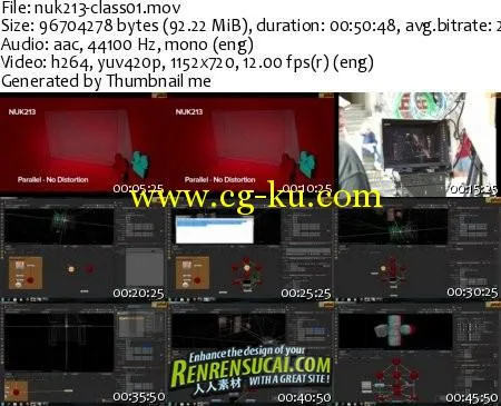 《Nuke立体影像高级教程》FXPHD NUK213 Nuke Stereoscopic Workshop的图片2