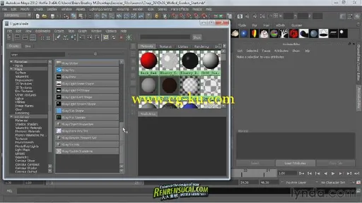 《V-Ray 2.0渲染引擎Maya版本训练教程》Lynda.com V-Ray 2.0 for MAYA Essential Training的图片2