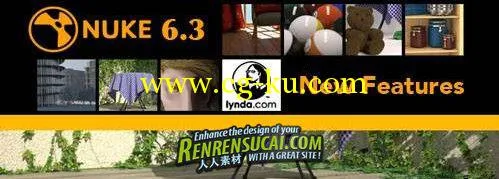 《Nuke 6.3新功能教程》Lynda.com Nuke 6.3 New Features的图片1