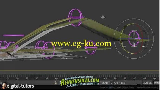 《3dsMax2012翅膀骨骼绑定》Digital-Tutors Rigging Wings in 3ds Max 2012的图片3