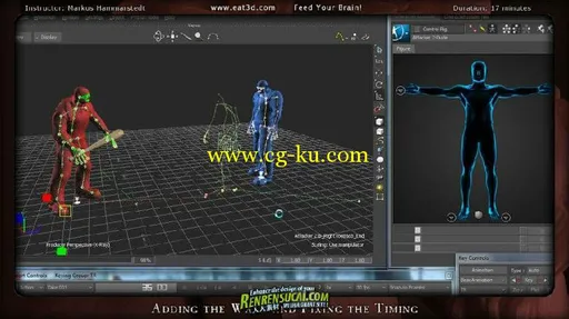 《运动捕捉制作流程教程》Eat3D Autodesk MotionBuilder Motion Capture Production Pipeline的图片15