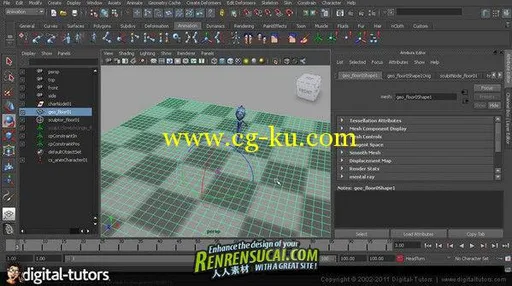 《Maya骨骼绑定手册之Constrain菜单教程》Digital-Tutors Maya Rigging Reference Library Constrai的图片3