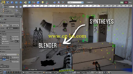 《Blender三维合成教程》cmiVFX Blender 3D Compositing的图片3