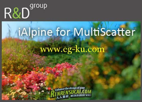 《MultiScatter园林场景合辑》R&D Group iAlpine for MultiScatter的图片2