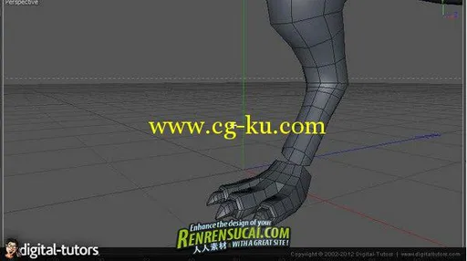 《C4D多边形建模工作流程教程》Digital-Tutors Polygon Modeling Workflows in CINEMA 4D的图片3