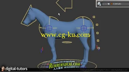 《3dsMax四足动物骨骼绑定教程》Digital-Tutors Rigging Quadrupeds in 3ds Max的图片3