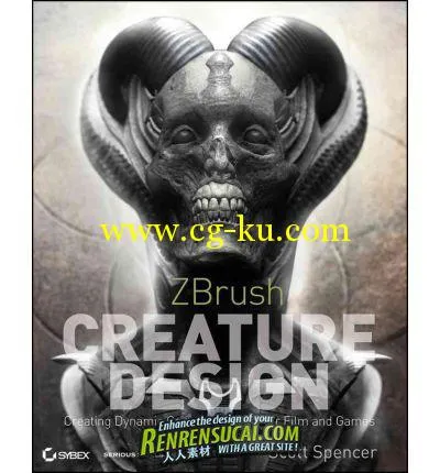 《ZBrush电影与游戏概念角色设计教程+书籍+DVD》ZBrush Creature Design Creating Dynamic Concept Imag的图片1