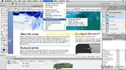 《Fireworks CS6基础训练教程》Linda.com Fireworks CS6 Essential Training的图片3