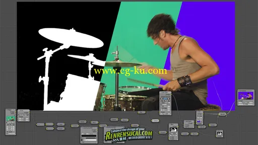 《Blender蓝绿屏抠像键控技术教程》cmiVFX Blender GreenScreen Keying Concepts的图片3