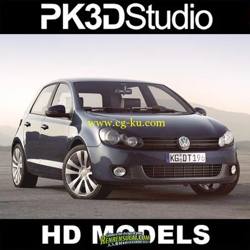 《高清汽车3D模型合辑2》PK3DStudio HDCars Collection Vol.2的图片1