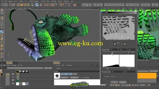 《BodyPaint UV布局和纹理绘画教程》cmiVFX BodyPaint UV Layout And Texture Painting的图片4