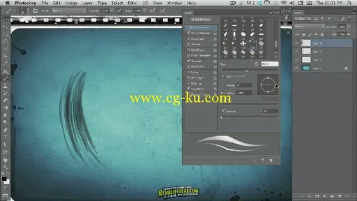 《Photoshop CS6之笔刷与绘画教程》KelbyTraining Photoshop CS6 Brushes and Painting的图片3