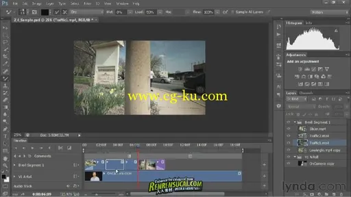 《Photoshop CS6视频编辑功能教程》Lynda.com Editing Video in Photoshop CS6的图片2