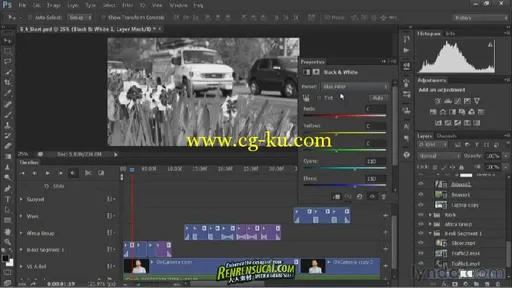 《Photoshop CS6视频编辑功能教程》Lynda.com Editing Video in Photoshop CS6的图片3