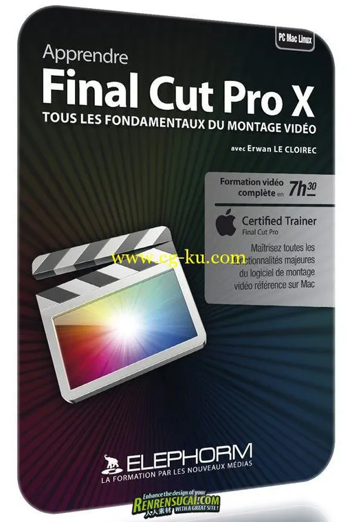 《Final Cut Pro X法系视频编辑教程》Elephorm Learn Final Cut Pro X French的图片1