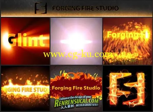 《AE火焰制作工作室教程》FORGING FIRE STUDIO 11 AE Tutorials的图片1