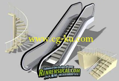 《3DsMax楼梯插件Cebas StairMAX破解版》Cebas StairMAX for 3DsMax 2008-2012的图片1