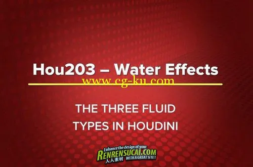 《Houdini流体喷泉特效教程》FXPHD HOU203 Water Effects的图片2