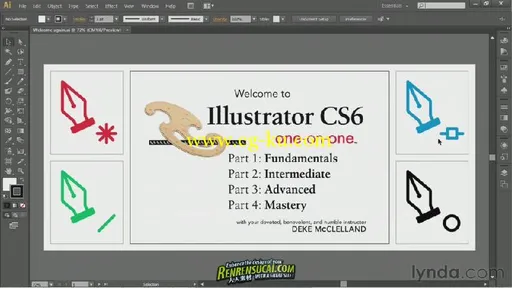 《Illustrator CS6 一对一基础教程》Illustrator CS6 One-on-One Fundamentals的图片2