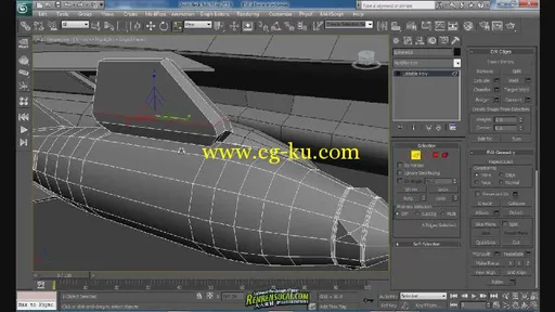 《3dsmax制作F16战机建模教程》Cg tuts+ Modeling The F-16 Fighter Jet的图片2