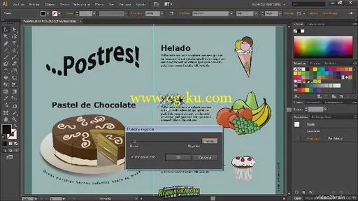 《Illustrator CS6基础教程》Video2Brain Foundations of CS6 Illustrator Spanish的图片2