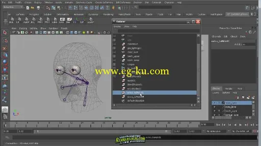 《Maya人脸构造绑定高级教程》Digital Tutors Rigging the Human Face in Maya 2011的图片3