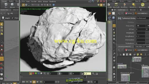 《Houdini动态压裂技术高级教程》Digital-Tutors Creative Development Voronoi Dynamic Fracturin的图片3