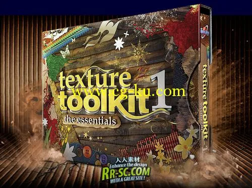 3D纹理贴图合辑5DVD Textures toolkit1 Collection One 5 DVD的图片1