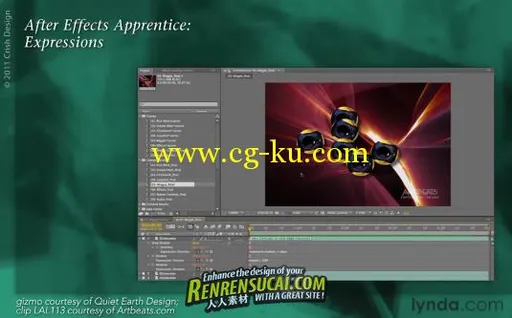 《After Effects最新表达式高级教程》Lynda.com After Effects Apprentice 09 Expressions的图片2