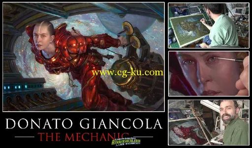 《无极黑 - 机械师手绘训练教程》Donato Giancola The Mechanic的图片3