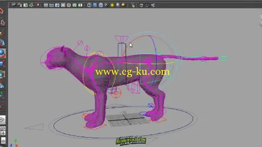 《Maya大猫角色动画训练教程》Digital-Tutors Creative Development Enhanced IK Animal Rigging w的图片2