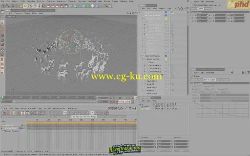 《C4D与AE综合使用高级教程》FXPHD C4D203 Cinema 4D and After Effects in Production II的图片3