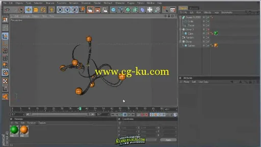 《C4D的MoGraph工具集训练教程》Digital Tutors Introduction to MoGraph in CINEMA 4D的图片3